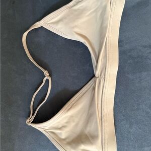 Young La Beige Triangle Bikini Top